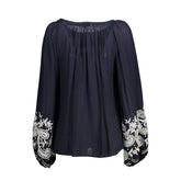 Kocca Blue Viscose Shirt